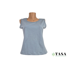 Açıq mavi qadın köynəyi