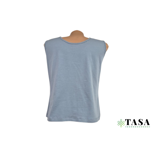 Açıq mavi qadın köynəyi