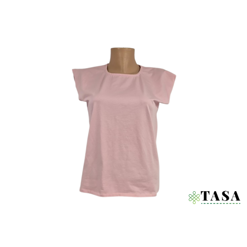 Açıq çəhrayı rəng qadın köynəyi